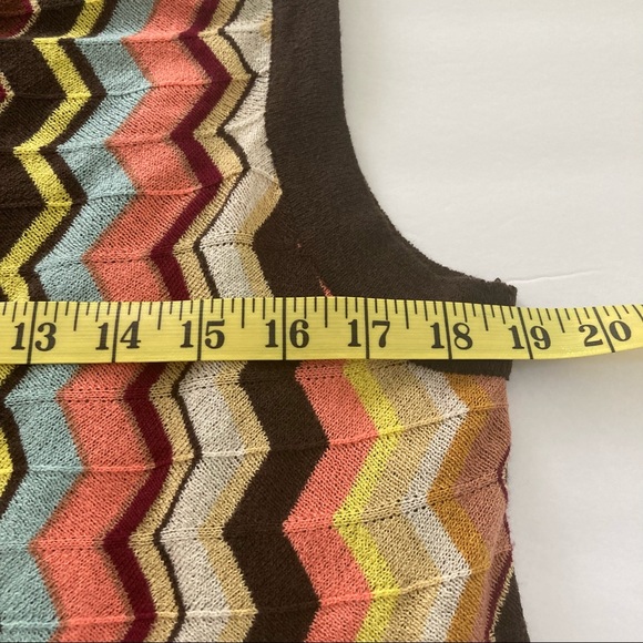 Missoni for Target / Brown chevron stripe dress - Picture 7 of 14